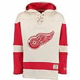 Red Wings Cream Men's Customized All Stitched Sweatshirt,baseball caps,new era cap wholesale,wholesale hats